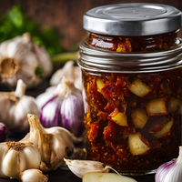 Garlic Pickle - Masala Cafe