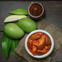 Elephant Apple Pickle + Banarsi Mircha Pickle + Amshi Pickle Sample Pack (3x250g Packs)